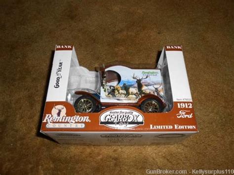 metal gear box bank|Gear Box Remington 1912 Ford Limited Edition Car Bank, 1:24.